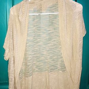 short sleeve cardigan